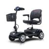 Four wheels Compact Travel Mobility Scooter with 300W Motor for Adult-300lbs, BLUE