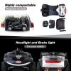 Four wheels Compact Travel Foldable Outdoor Electric Power Mobility Scooter for Adult with LED Lights