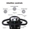 Four wheels Compact Travel Foldable Outdoor Electric Power Mobility Scooter for Adult with LED Lights